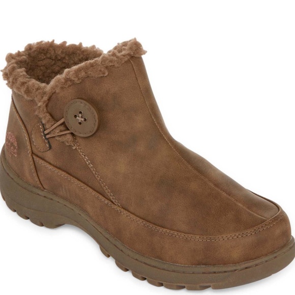 Totes Fallon Womens Ankle Boots Size 8 